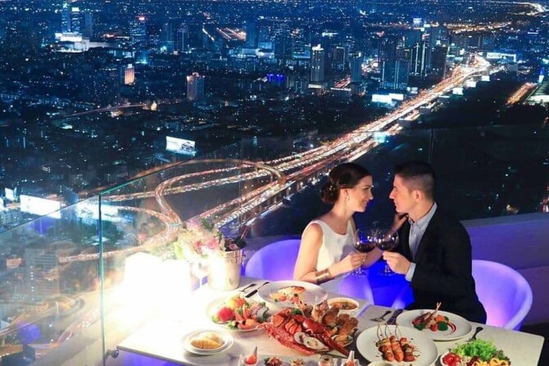 Billet Buffet Baiyoke Sky Hotel avec terrasse d'observation à Bangkok