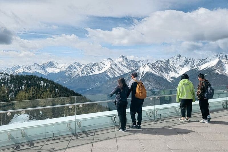 Excursion d'une journée dans la région de Banff et le canyon Johnston au départ de Calgary ou de Banff