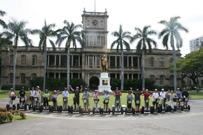 Visite historique et culturelle à Honolulu en Segway