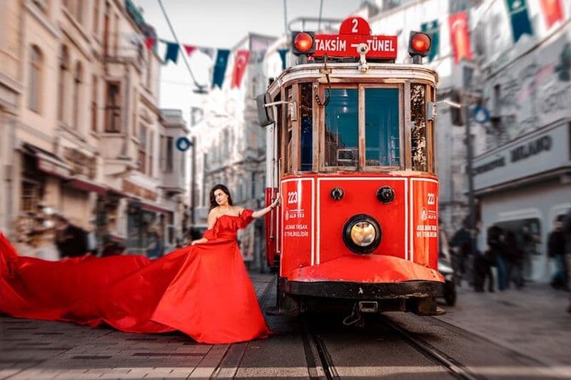 Photographie de rue dans les lieux populaires d'Istanbul