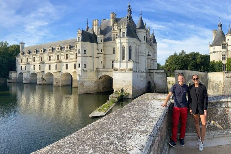 Noël dans les châteaux de la Loire : Chambord et Chenonceau depuis Amboise ou Tours