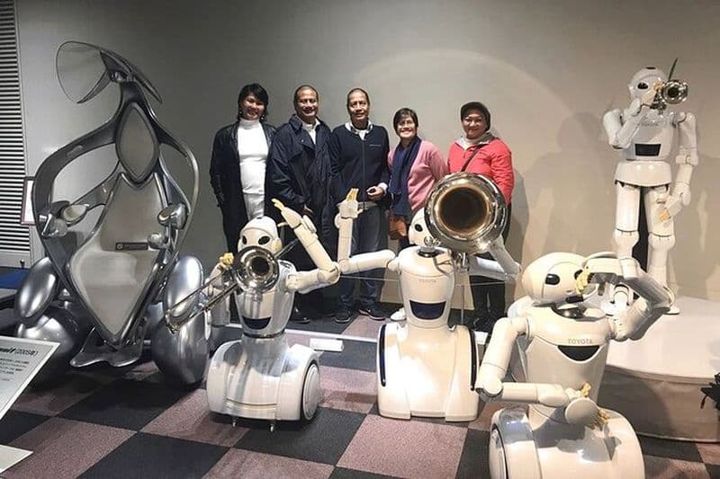 Visite guidée d'une demi-journée au château de Nagoya et au musée commémoratif Toyota