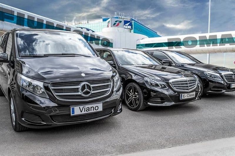 Transfert aéroport de Fiumicino - centre de Rome ou centre de Rome - FCO