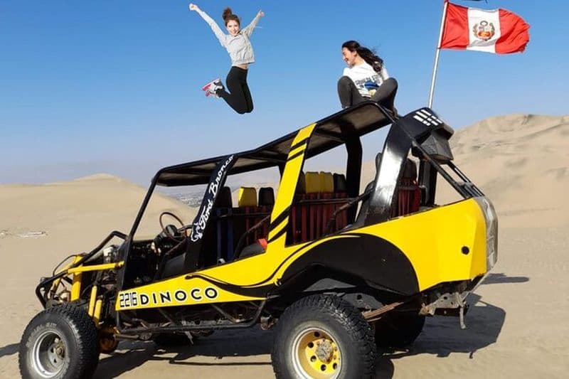 De Lima à Paracas, oasis de Huacachina avec buggy économique