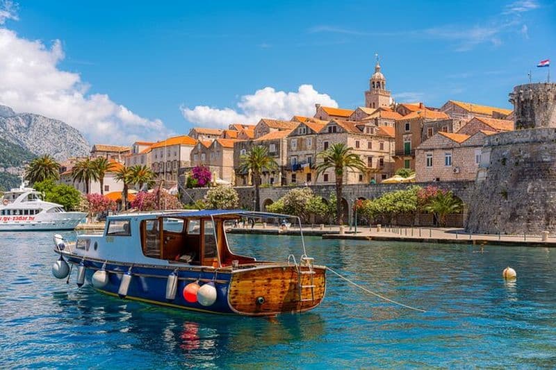 Croisière, baignade et plongée dans l'archipel de Korčula
