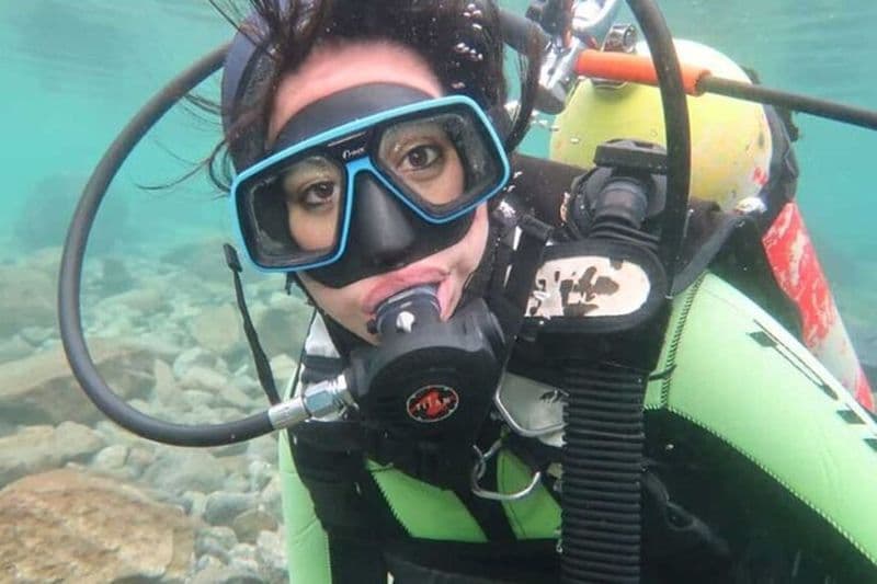 Baptême de plongée à Lago Moreno Bariloche
