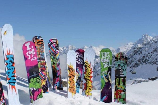 Location de Snowboard Mammoth Mountain Premium incluant la livraison