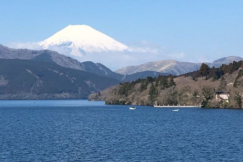 Visite d'une journée de Hakone avec vue et source chaude Onsen!