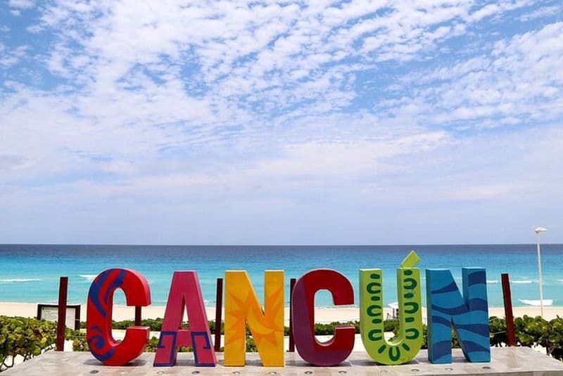 Cancun City Tour + El Meco Ruins Round Transportation