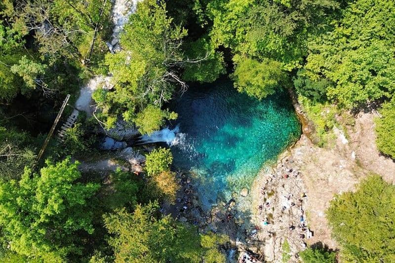 Visite d'une journée du parc national au départ de Shkoder avec guide local