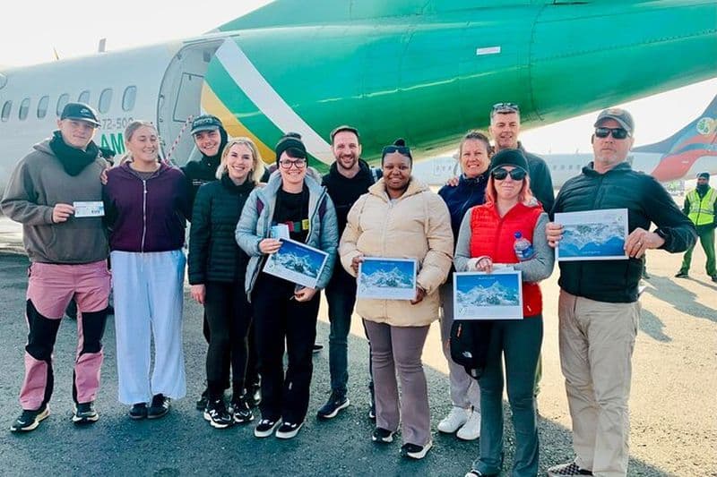 Katmandou : visite panoramique du mont Everest en avion avec transferts