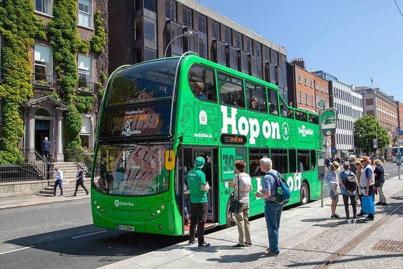 Visite de Dublin en bus à arrêts multiples