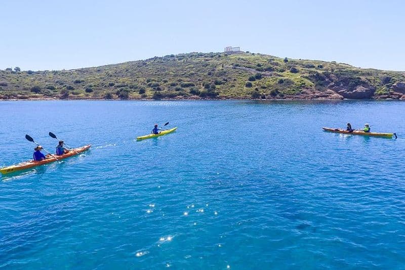 Billet Sounio Sea Kayak Tour au Temple de Poséidon programme complet