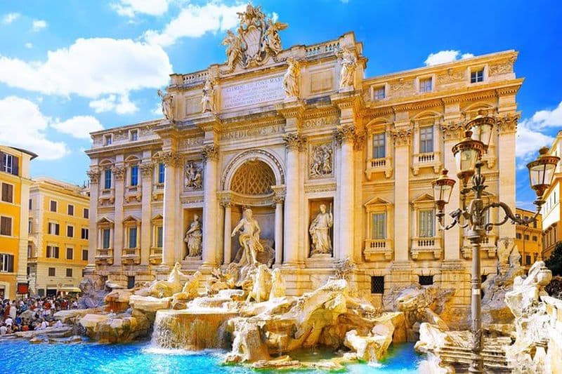 Billet Rome: Trevi Fountain District et visite guidée souterraine Domus