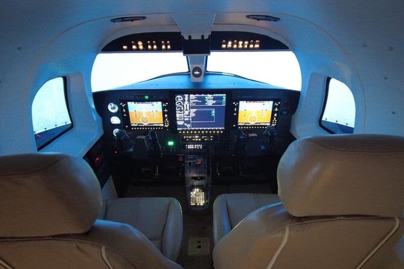 Expérience de vol en avion