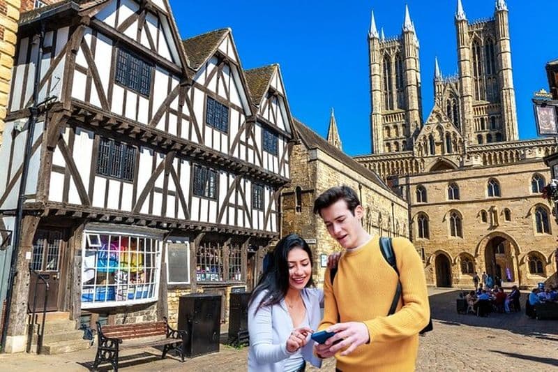 Lincoln Self Guided City Walk & Interactive Exploration Game