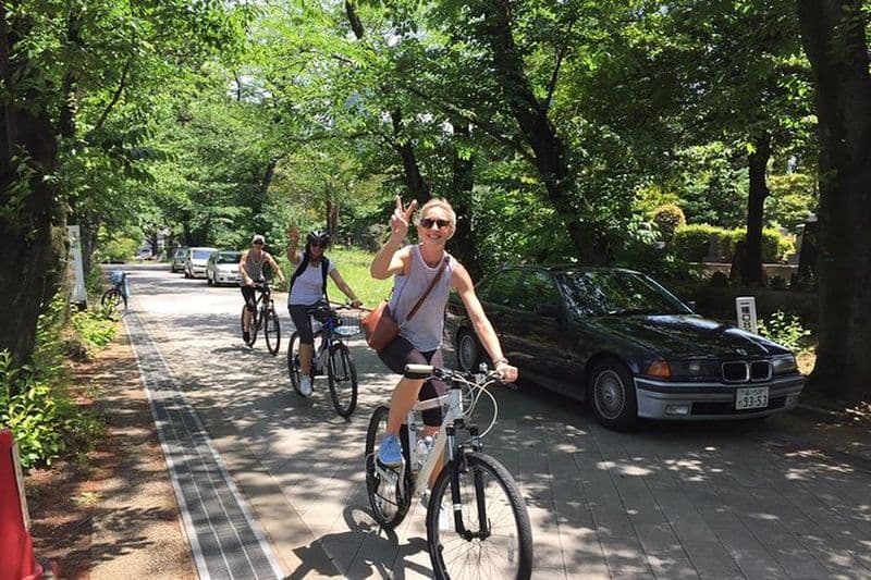 Tour à vélo en petit groupe à Tokyo