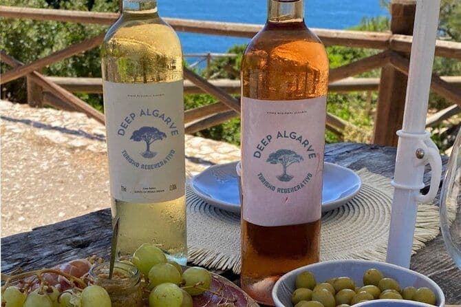 Coucher de soleil à Carvoeiro avec dégustation de vin