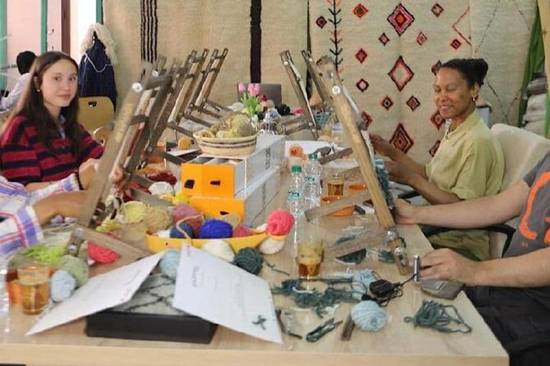 Marrakech Art Tapis Experience – Atelier de tissage berbère authentique