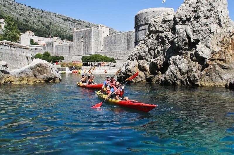 Dubrovnik : excursion en kayak de mer et plongée avec tuba