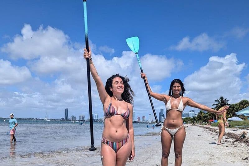 Locations de kayak et paddle à Miami sur Biscayne Bay