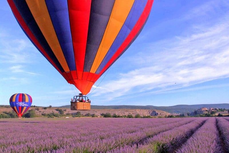 Vol en montgolfière en Provence au départ de Forcalquier