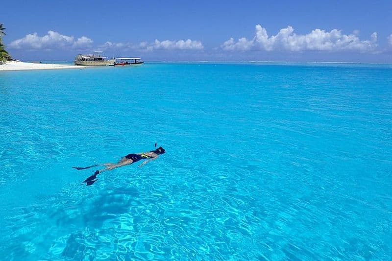 Billet Excursion de plongée avec tuba dans le lagon de Bora Bora en bateau privé