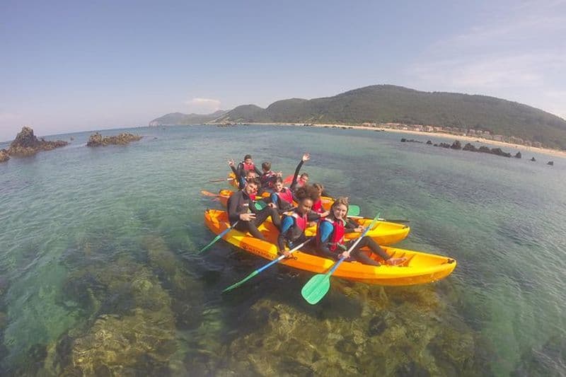 Route de Kayak + Snorkel en Cantabrie