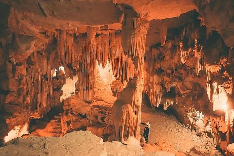 Parc à oiseaux Thung Nham, Pagode de Bich Dong, Visite des grottes légendaires