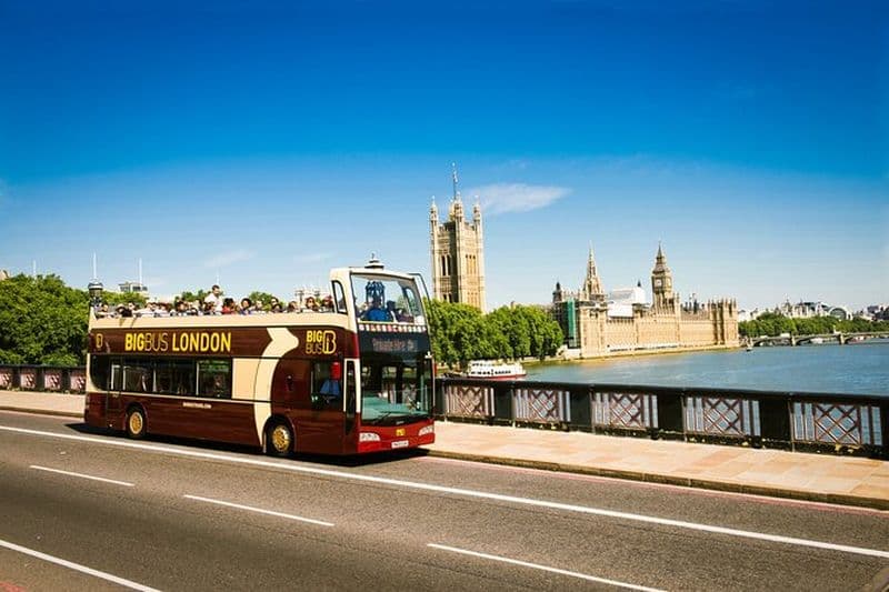 Tour de Londres en hop-on hop-off avec croisière fluviale en option