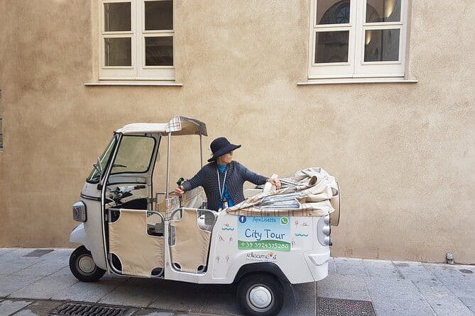 Apelisetta tuk tuk : 1 visite de Cagliari