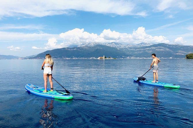 Stand-Up-Paddle Board à la baie de Kotor depuis Tivat ou Kotor