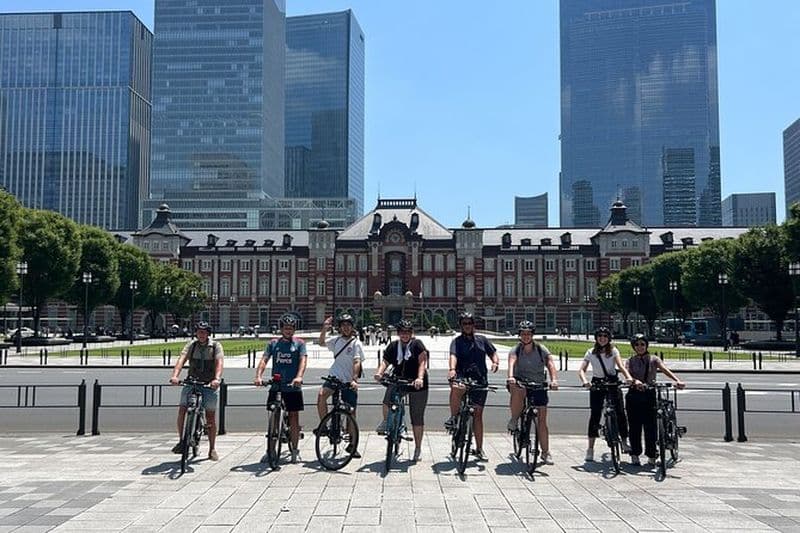 Visite guidée de 3h en vélo électrique à Tokyo