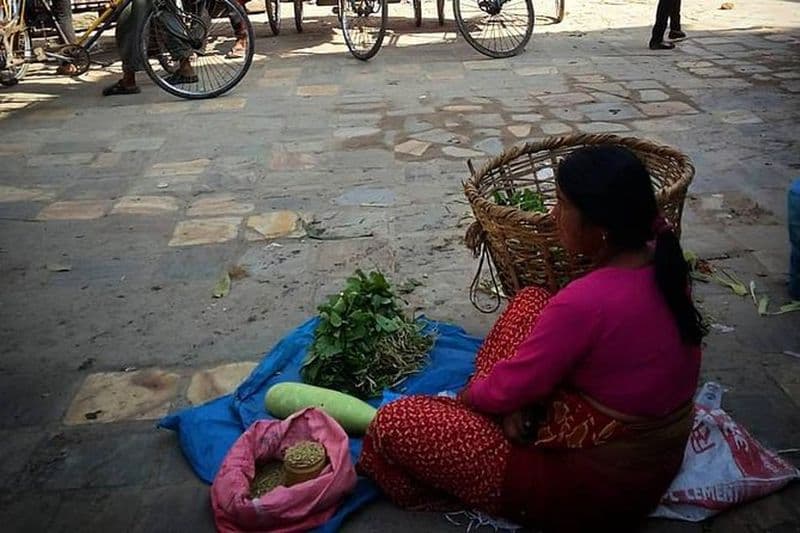 Visite à pied à Katmandou