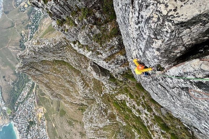 Escalade d'une demi-journée sur Table Mountain