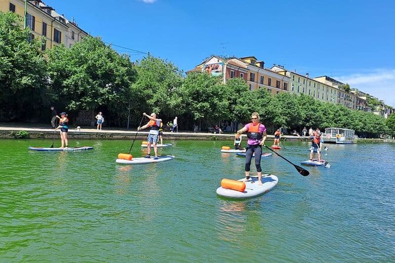 Billet Découvrez les Navigli de Milan en SUP : une expérience bien-être
