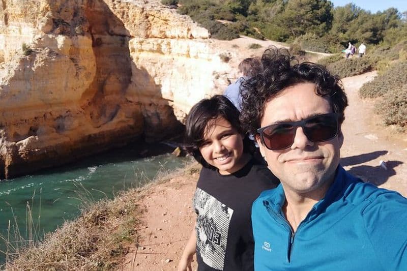 Voyage d'Albufeira à Benagil Praia da Marinha et Algar Seco