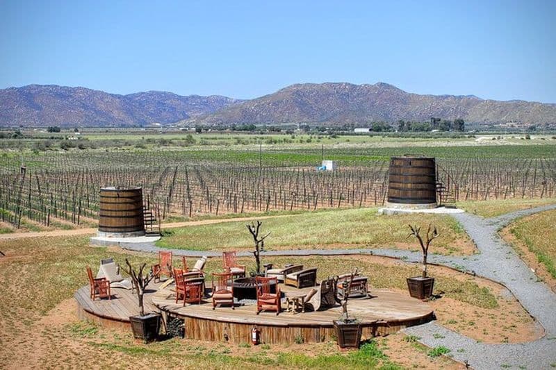 Valle de Guadalupe Chauffeur privé et véhicule 10 heures