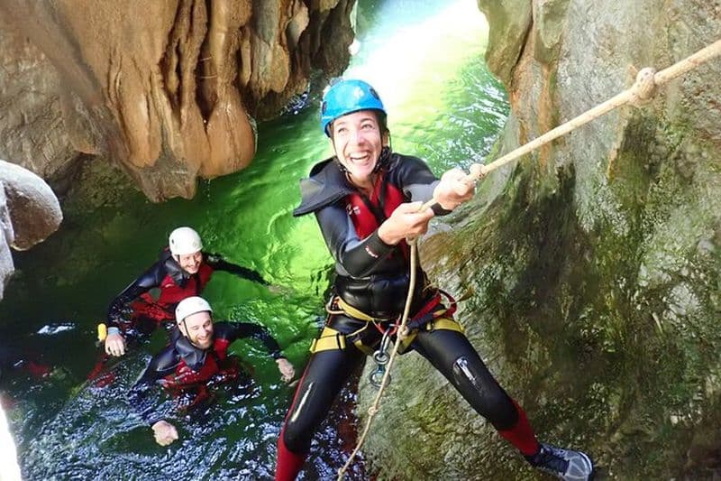 De Marbella: excursion de canyoning dans le canyon de Guadalmina