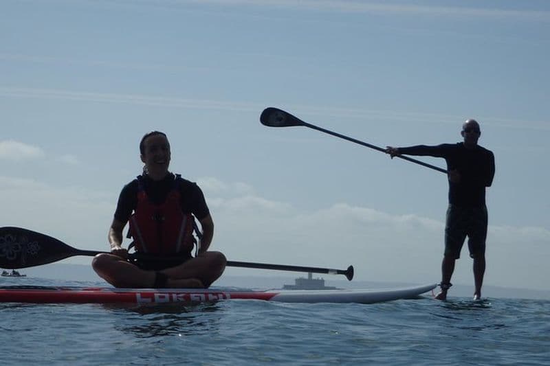 Stand-Up Paddle sur la côte de Lisbonne