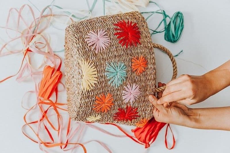 Techniques de personnalisation et de broderie sur panier