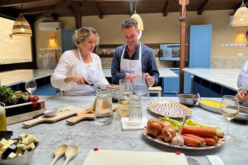 Envie d'être sicilien : cours de cuisine à Palerme et visite du marché