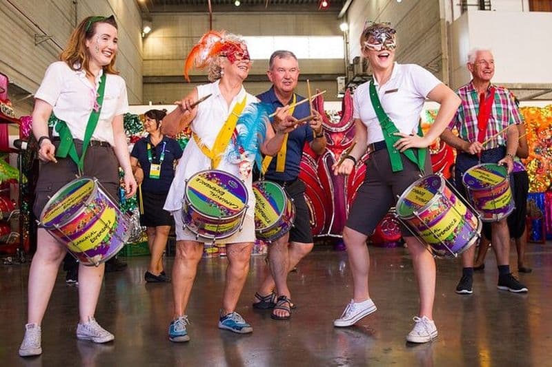 Carnaval à Backstage Plus Ateliers de danse et d'instruments : Forfait groupe privé