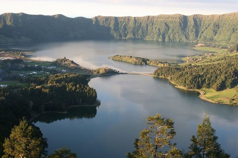 Billet Journée complète Sete Cidades Tour KAYAKE / CYCLISME / BAIN THERMAL / BATEAU TOUR