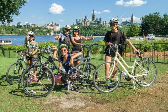 Visite en vélo express de 2 heures à Ottawa