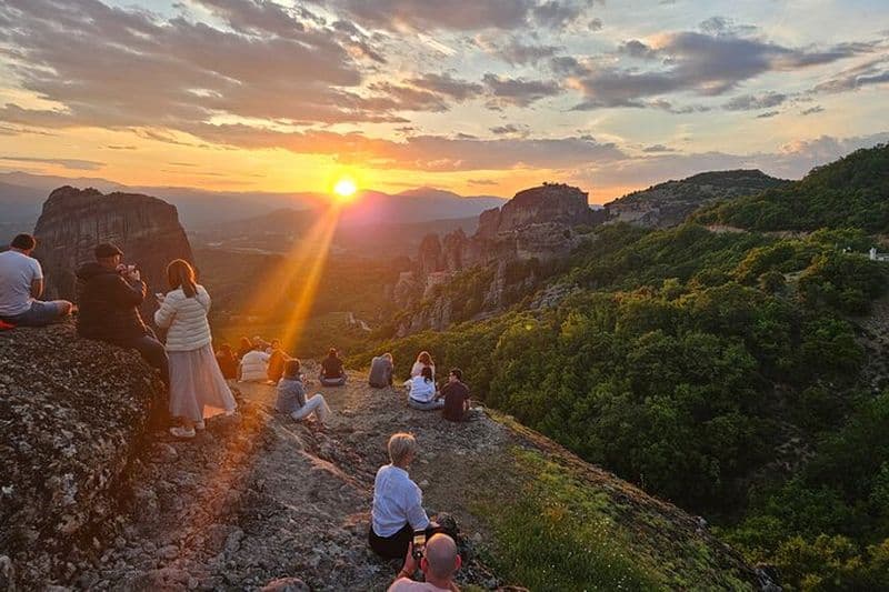 Sunset Meteora Tour en vélo électrique