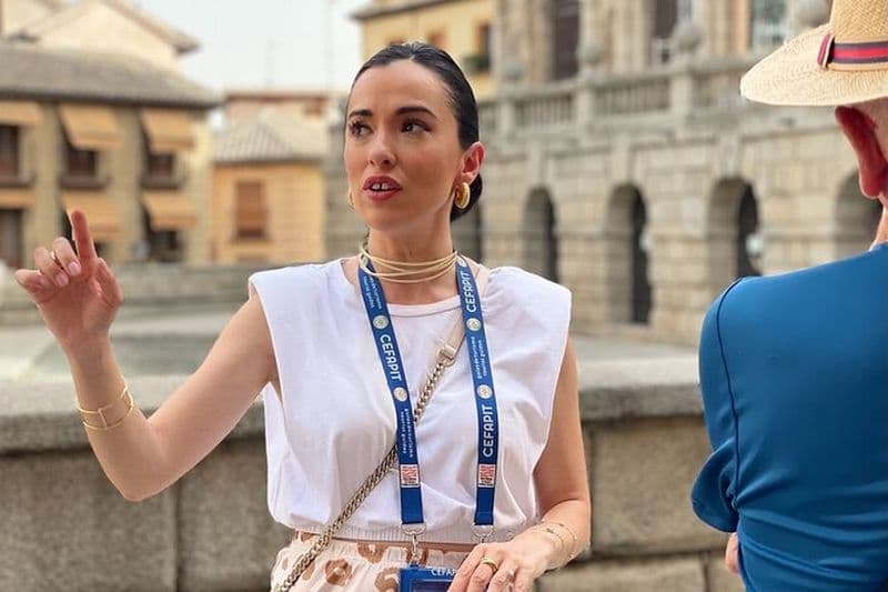 Visite privée à Tolède avec prise en charge à la gare et visite panoramique en taxi