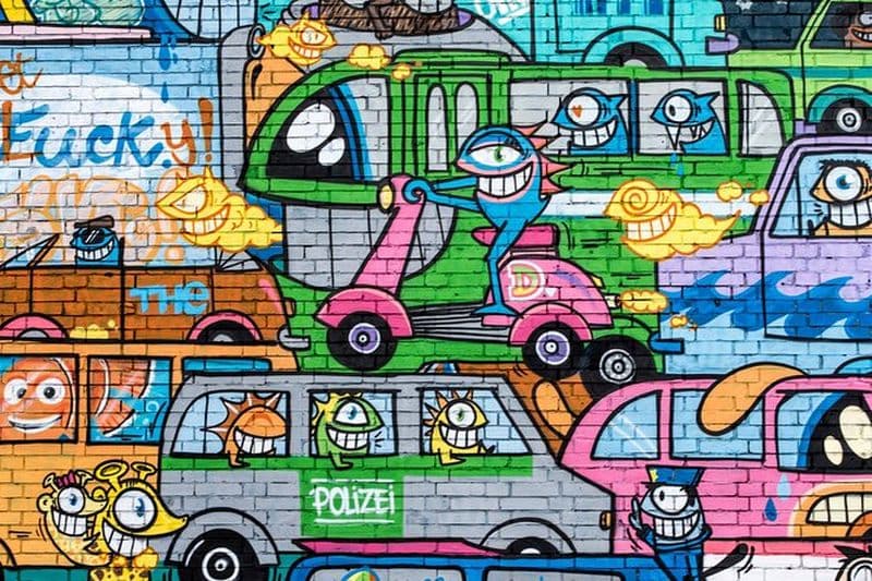 Visite à vélo de 3 heures de Cologne Street Art en petit groupe avec guide