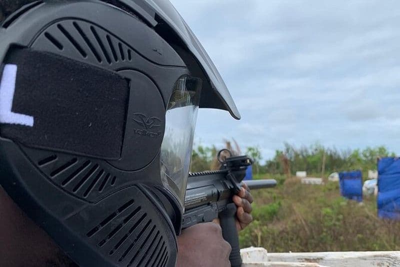 Paintball et Gel blaster dans le village de Mfufuma