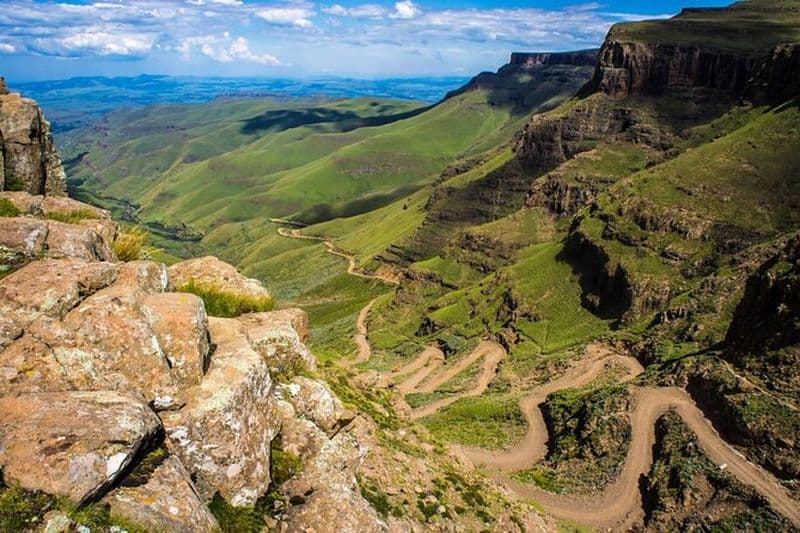 Visite du Sani Pass Lesotho en 4x4 au départ de Durban